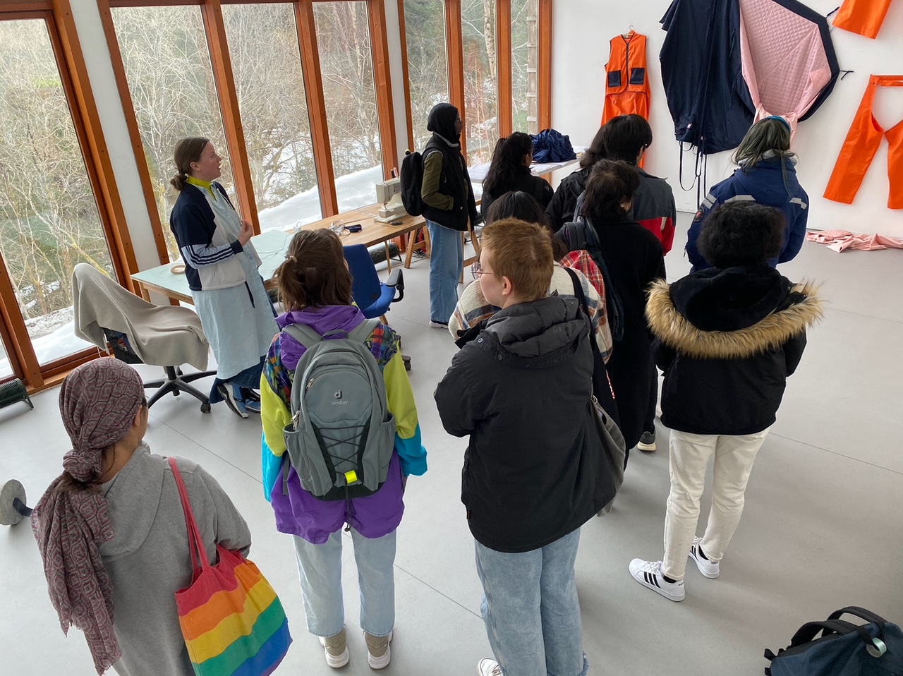 STUDIO VISIT FROM UWC